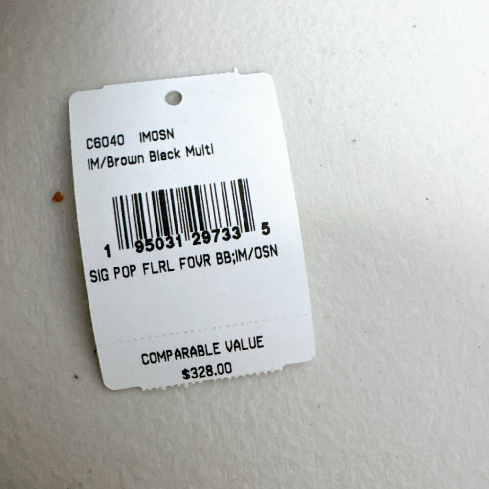 Coach C6040 Foldover Belt Bag In Signature Canvas With Pop Floral Print In Brown - Picture 9 of 9